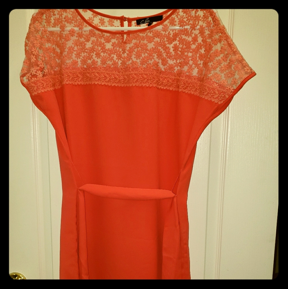 Modcloth Coral Dress